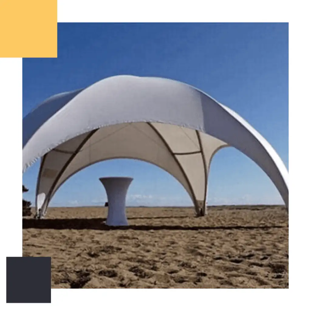 chapiteaux en forme de dôme proposés par Tent’Action Location chapiteaux Dôme événements Landes